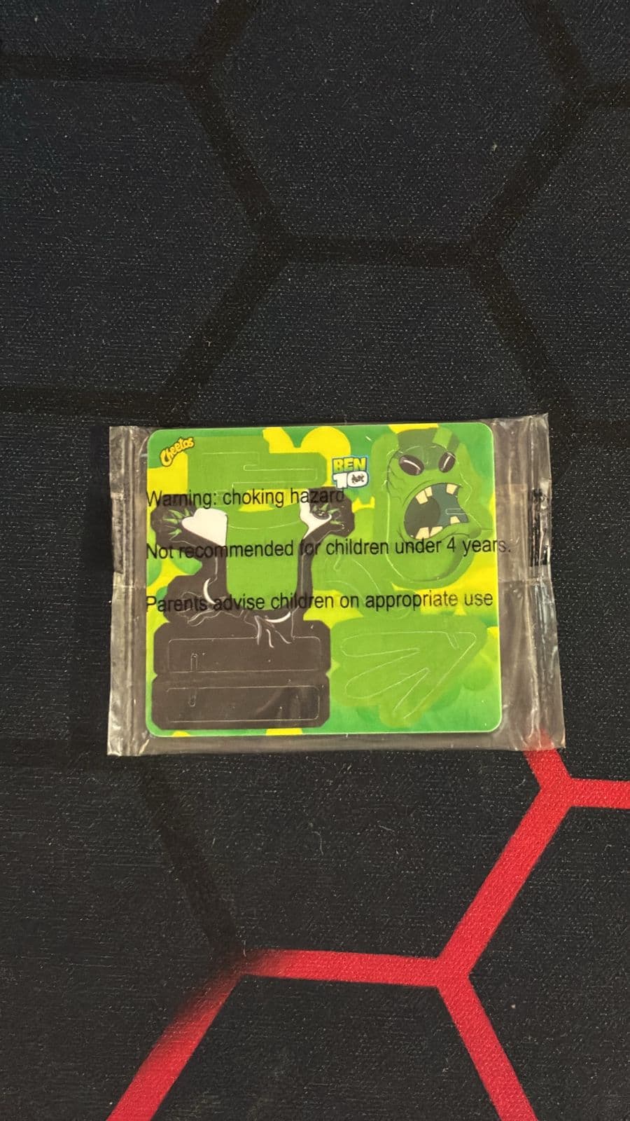 Sealed Ben 10 BuildUp Card - Upchuck - Cheetos BuildUp Cards BuildUp Card