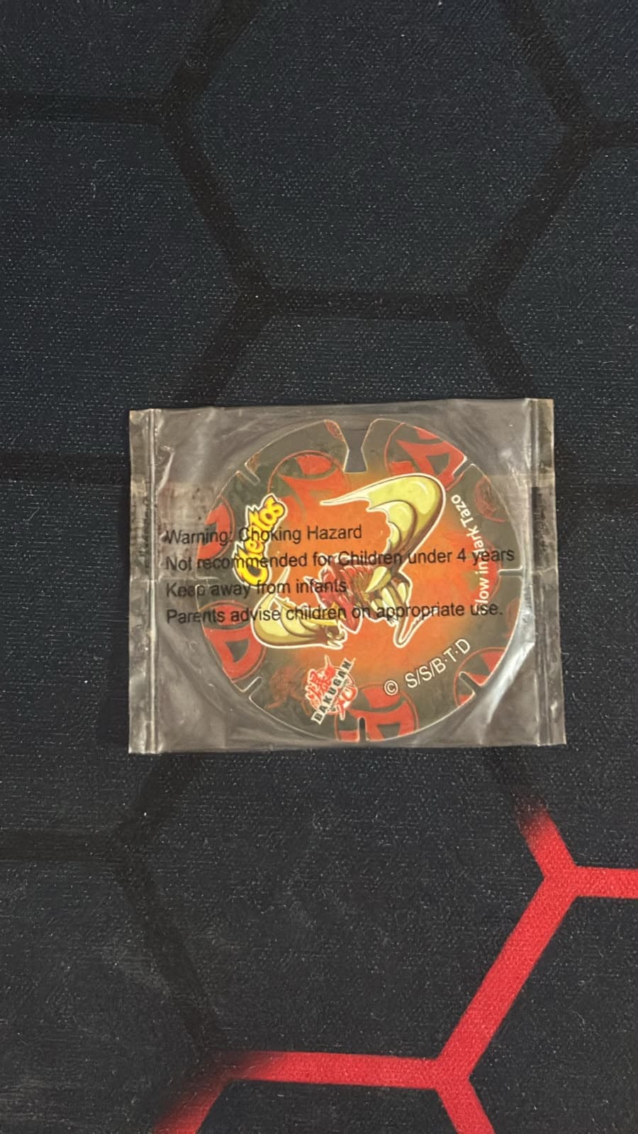 Sealed Bakugan Disc - Dragonoid Variant 2 - Cheetos Promotion Collectible Disc