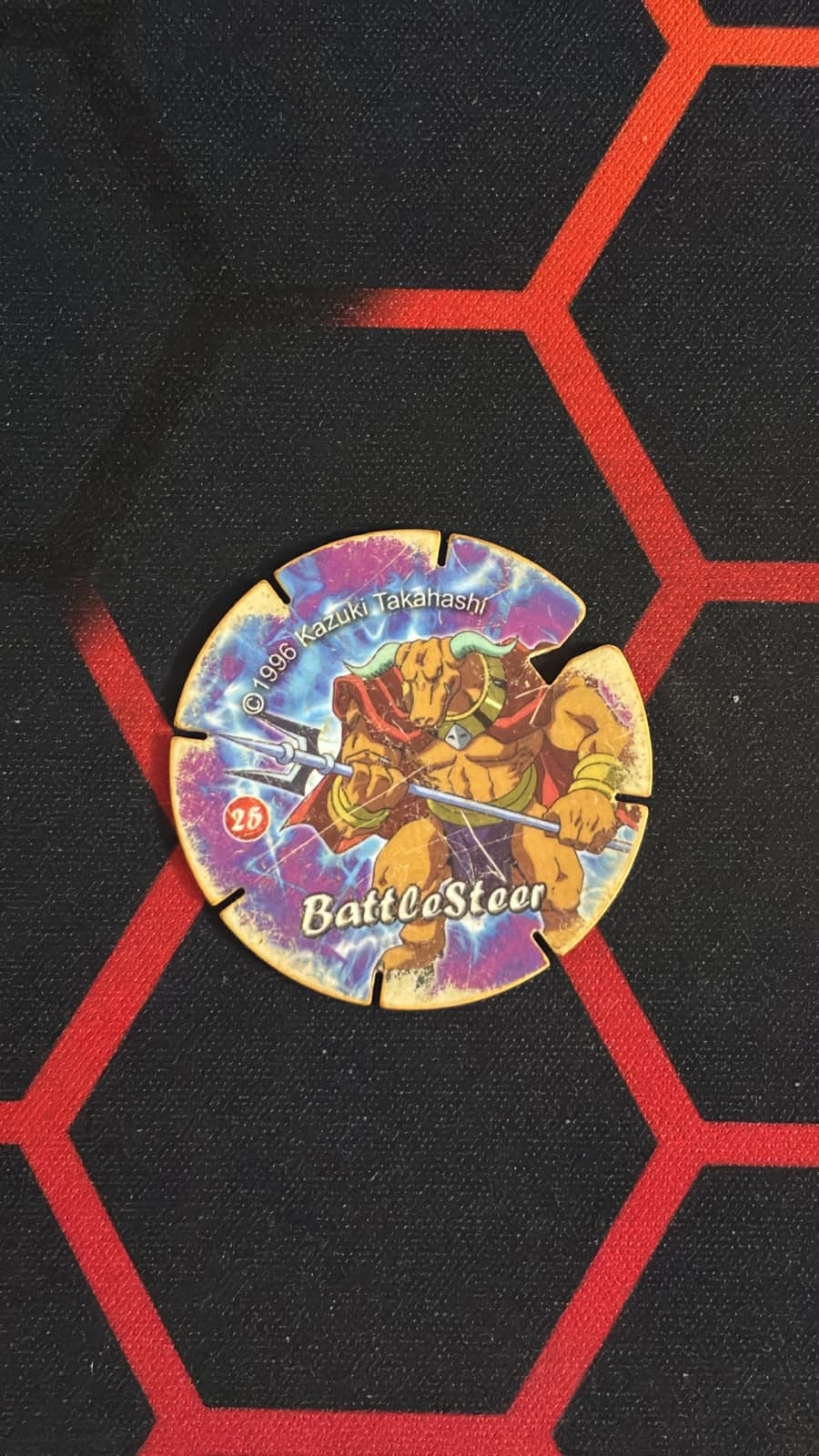 Battle Steer - Yu-Gi-Oh! Cheetos Tazo