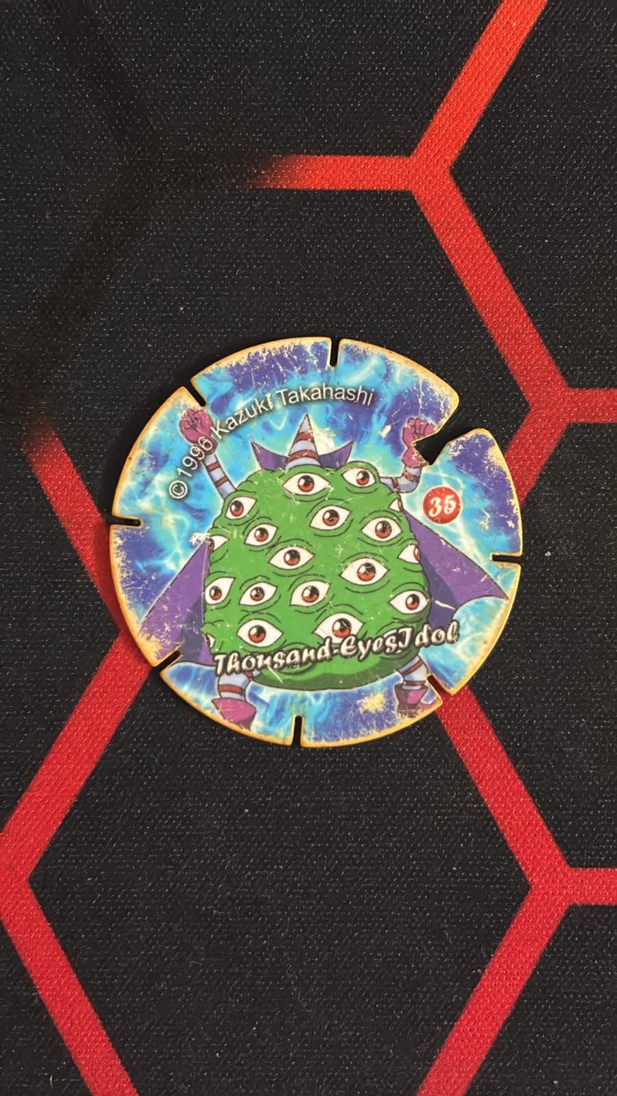 Thousand Eyes Idol - Yu-Gi-Oh! Cheetos Tazo