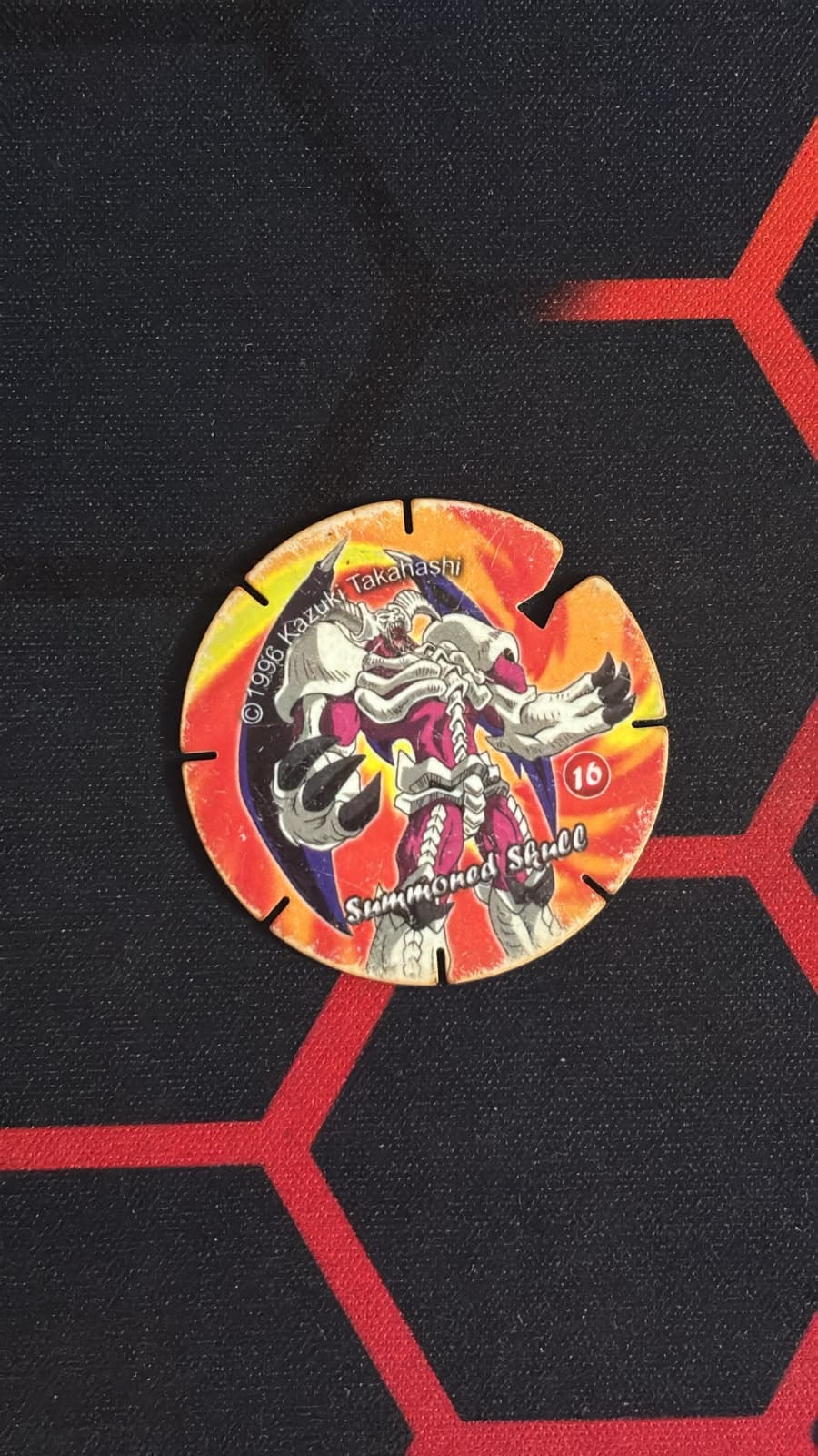 Summoned Skull - Yu-Gi-Oh! Cheetos Tazo