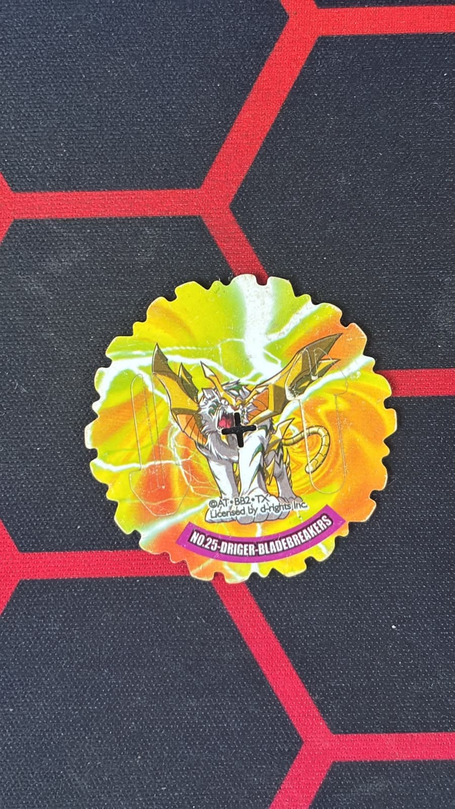 Driger (No. 25) - Beyblade Cheetos Spinner 1