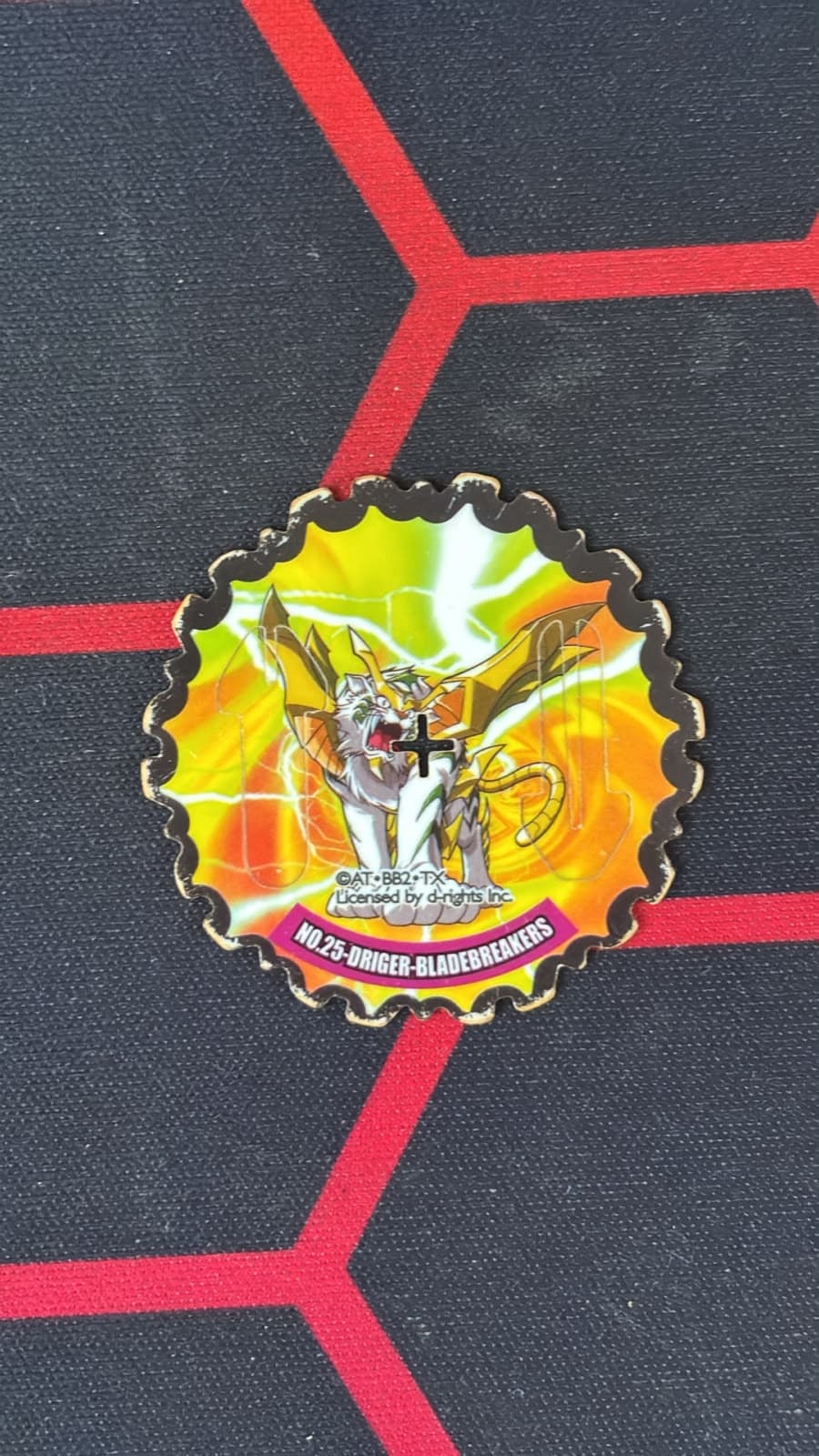 Driger (No. 25) - Beyblade Cheetos Spinner