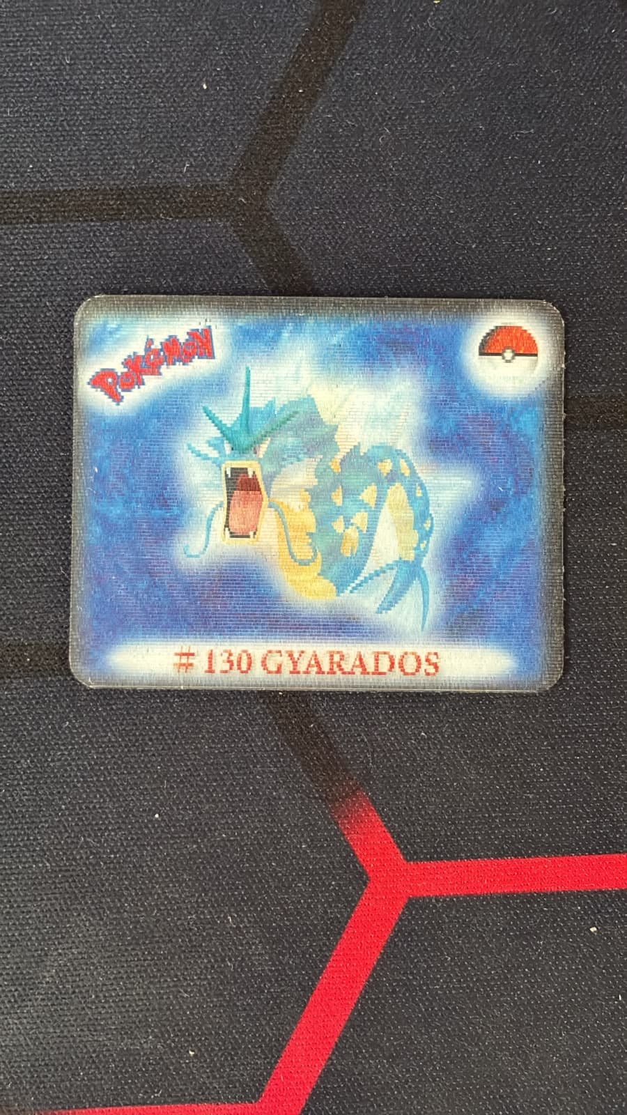 Gyarados (#130) - Pokémon Cheetos Square 3D Card