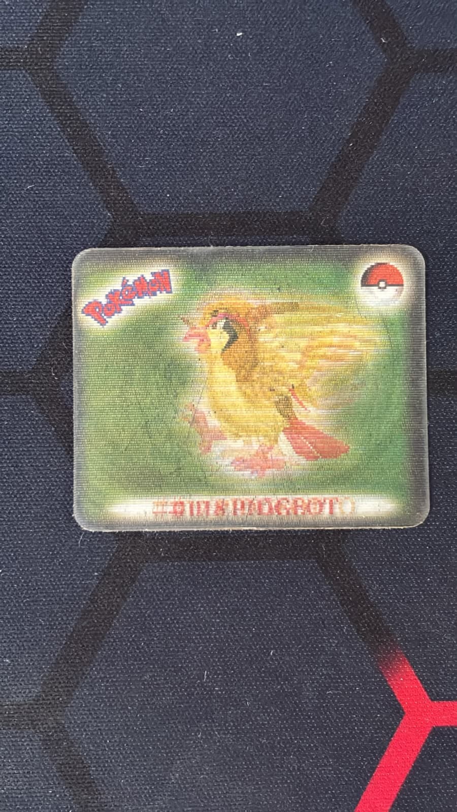 Pidgeot (#018) - Pokémon Cheetos Square 3D Card