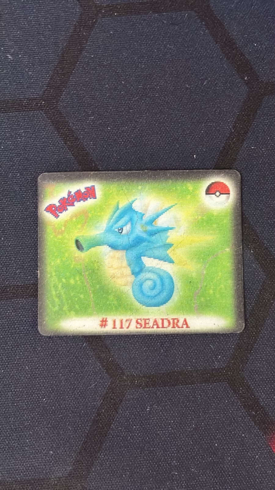 Seadra (#117) - Pokémon Cheetos Square 3D Card