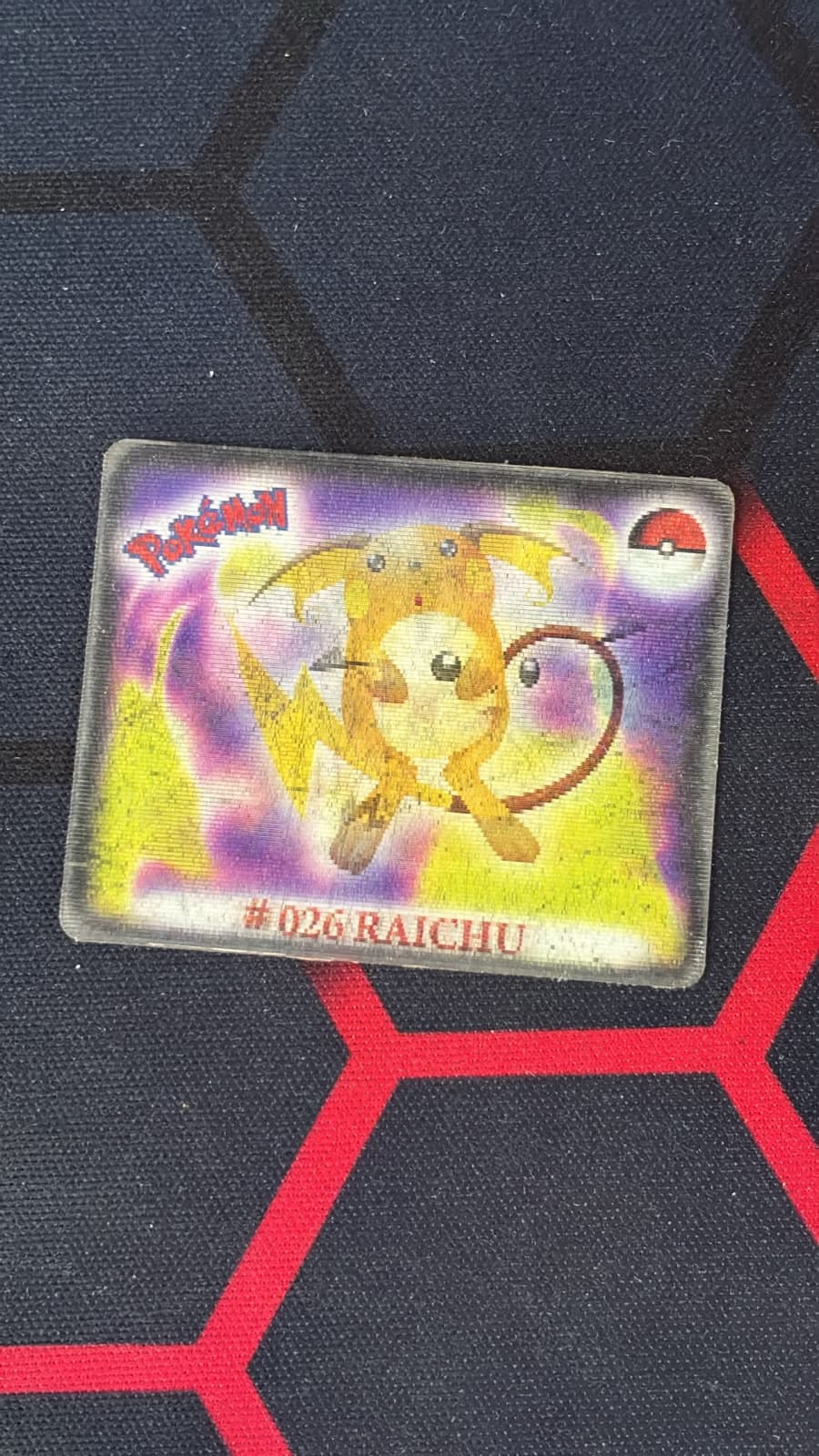 Pikachu (#025) - Pokémon Cheetos Square 3D Card