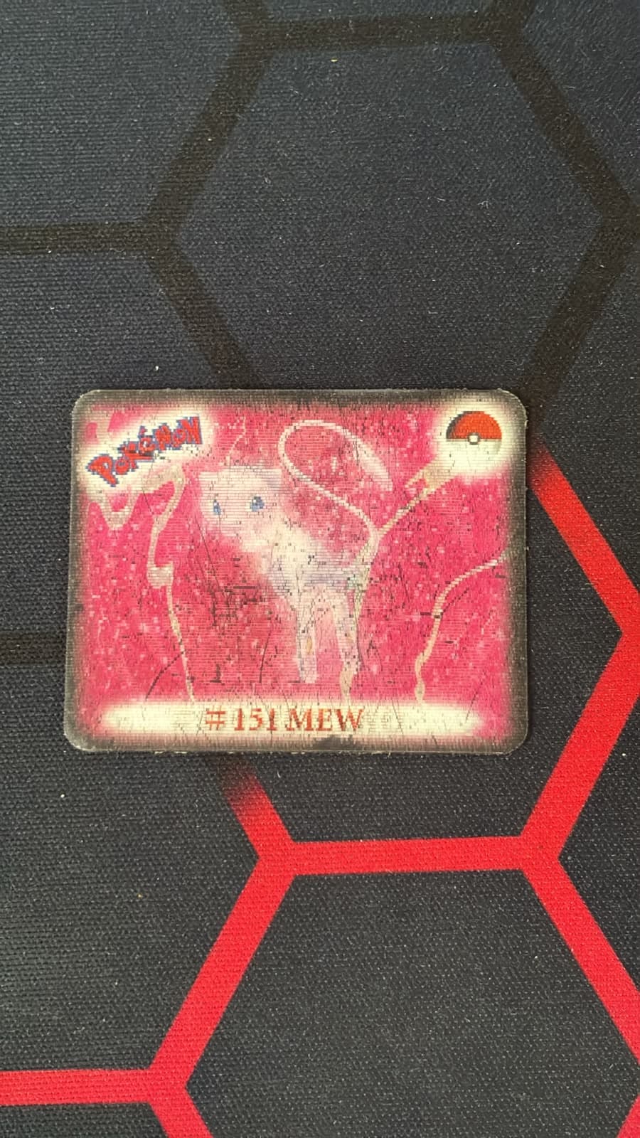 Mew (#151) - Pokémon Cheetos Square 3D Card