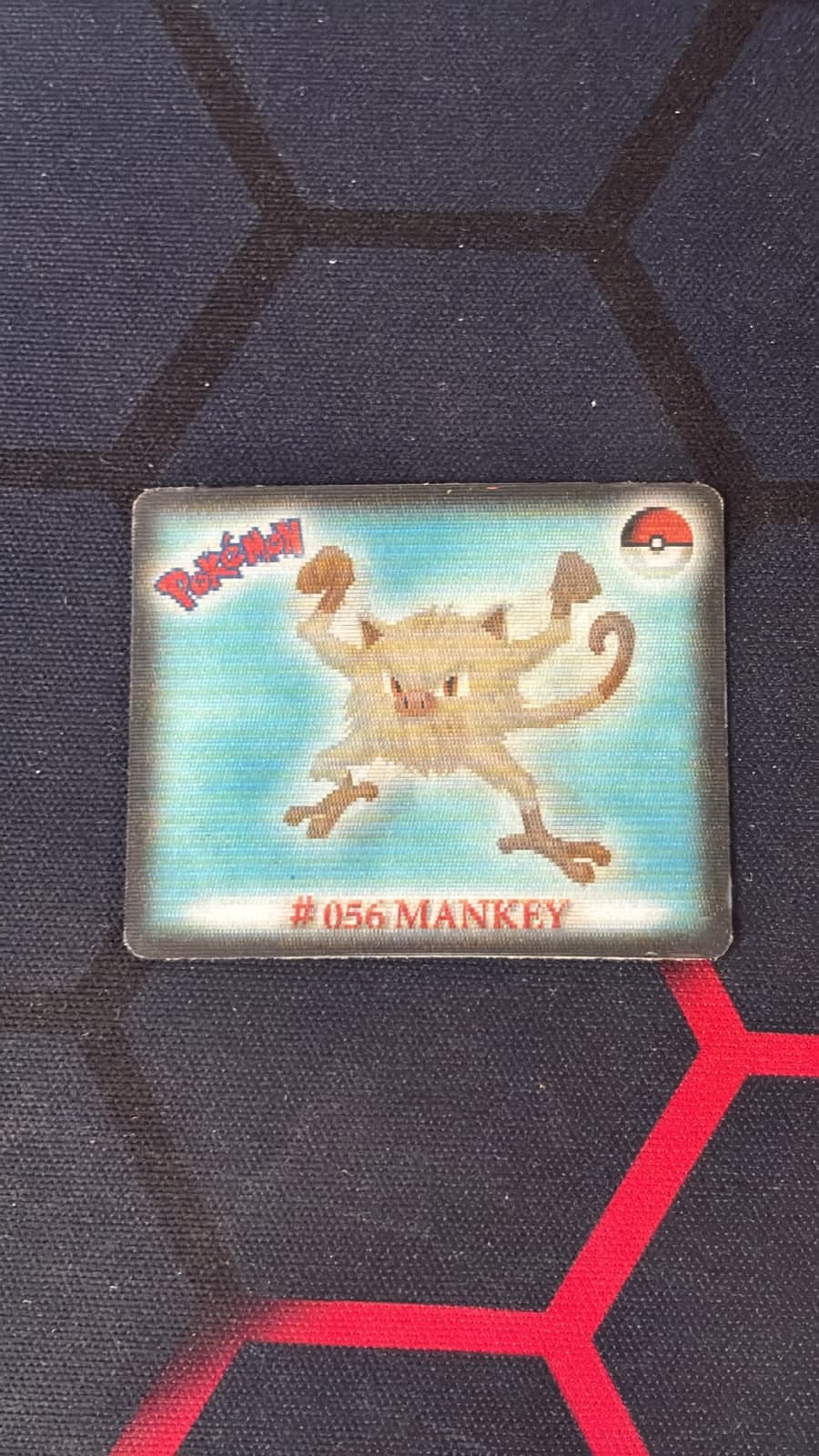 Primeape (#057) - Pokémon Cheetos Square 3D Card