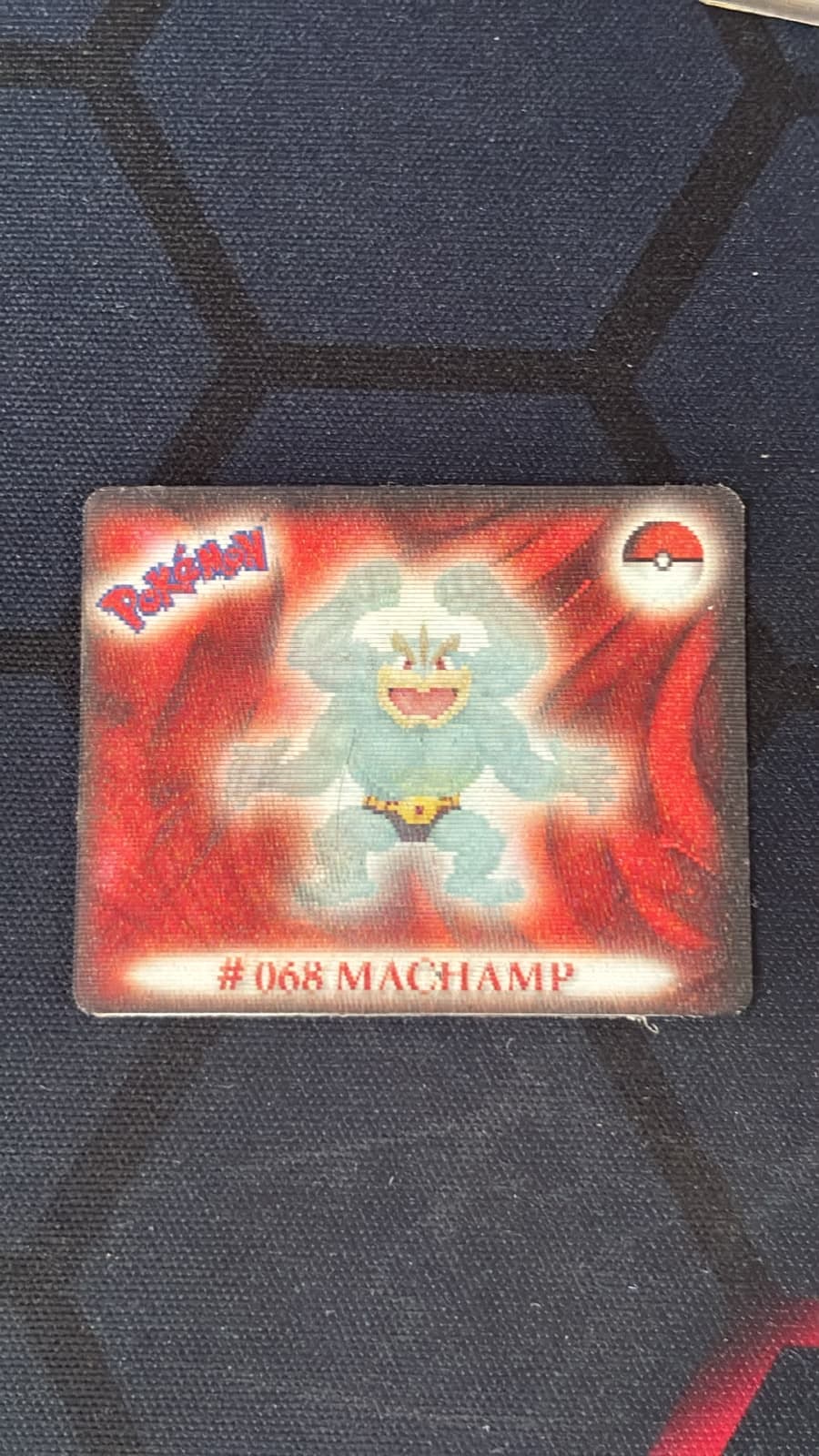 Machamp (#068) - Pokémon Cheetos Square 3D Card