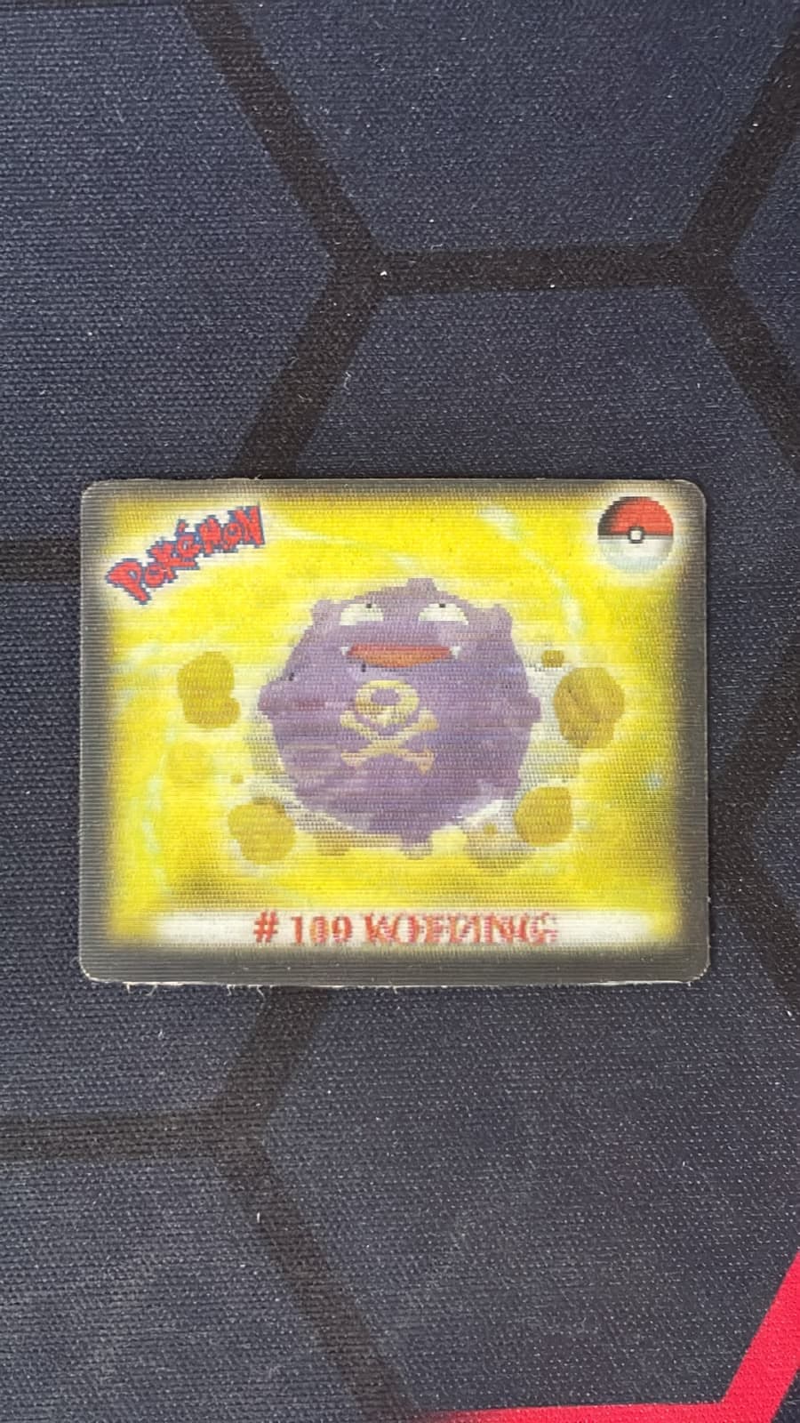 Weezing (#110) - Pokémon Cheetos Square 3D Card