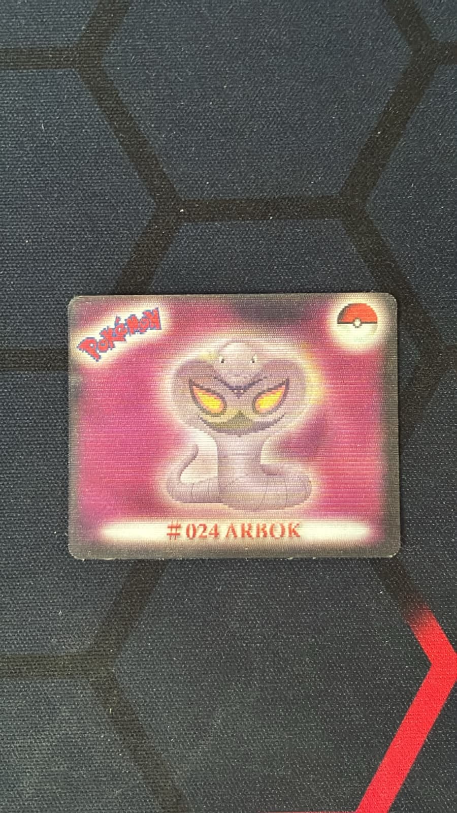 Ekans (#023) - Pokémon Cheetos Square 3D Card