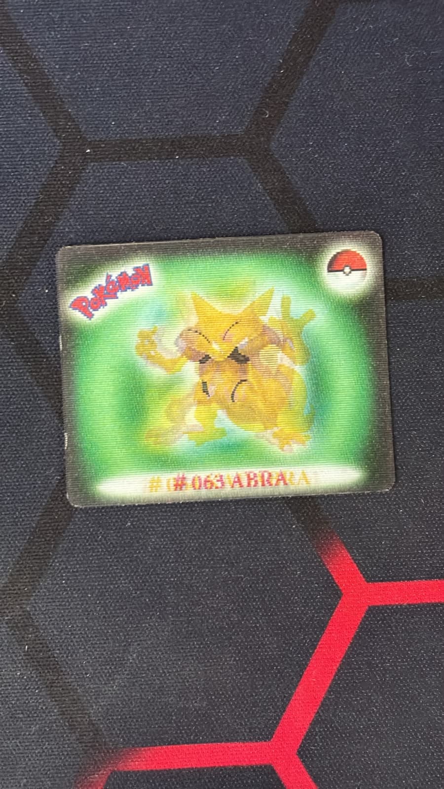 Abra (#063) - Pokémon Cheetos Square 3D Card