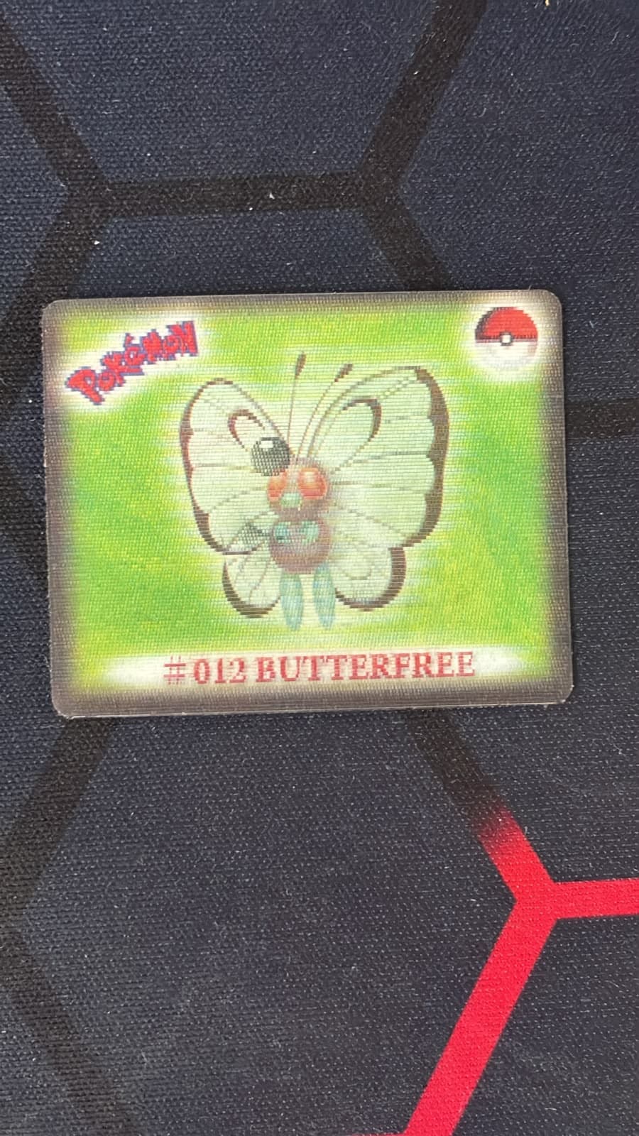 Butterfree (#012) - Pokémon Cheetos Square 3D Card