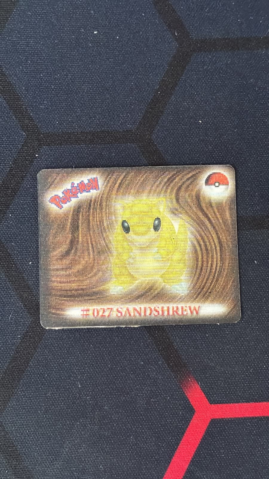 Sandshrew (#027) - Pokémon Cheetos Square 3D Card